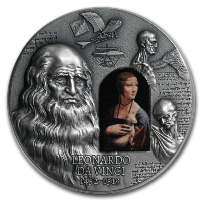 leonardo-vinci-500-anniversario-2-oz-moneta-argento-2000-franchi-cameroon-2019