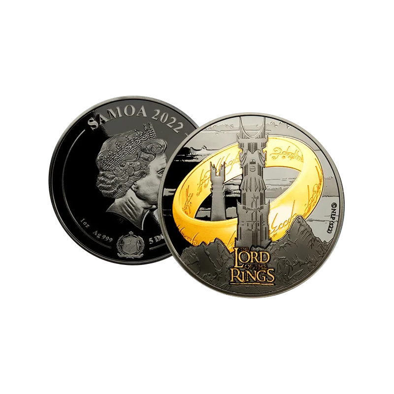 Lord-of-the-ring-silver-coin